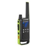 Motorola Solutions T803 Two-Way Radio 35 mi. Bluetooth w/Charging Dock 12-Pack (Lime Green)