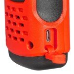 Motorola Solutions, Portable FRS, T605_H2O, Talkabout, Two Way Radios Waterproof Walkie Talkie Emergency Preparedness, Rechargeable, 22 Channel, 35 Mile, Orange W/Black, 2 Pack