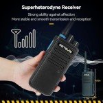Retevis P1 Superheterodyne Digital 2 Way Radio,Compatible with Motorola R2 SL300 CP100D CP200D,DMR Walkie Talkie Long Range,Built-in Relay,Professional Two Way Radio for Jobsite Supplier(2 Pack)