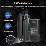 Retevis P1 Superheterodyne Digital 2 Way Radio,Compatible with Motorola R2 SL300 CP100D CP200D,DMR Walkie Talkie Long Range,Built-in Relay,Professional Two Way Radio for Jobsite Supplier(2 Pack)