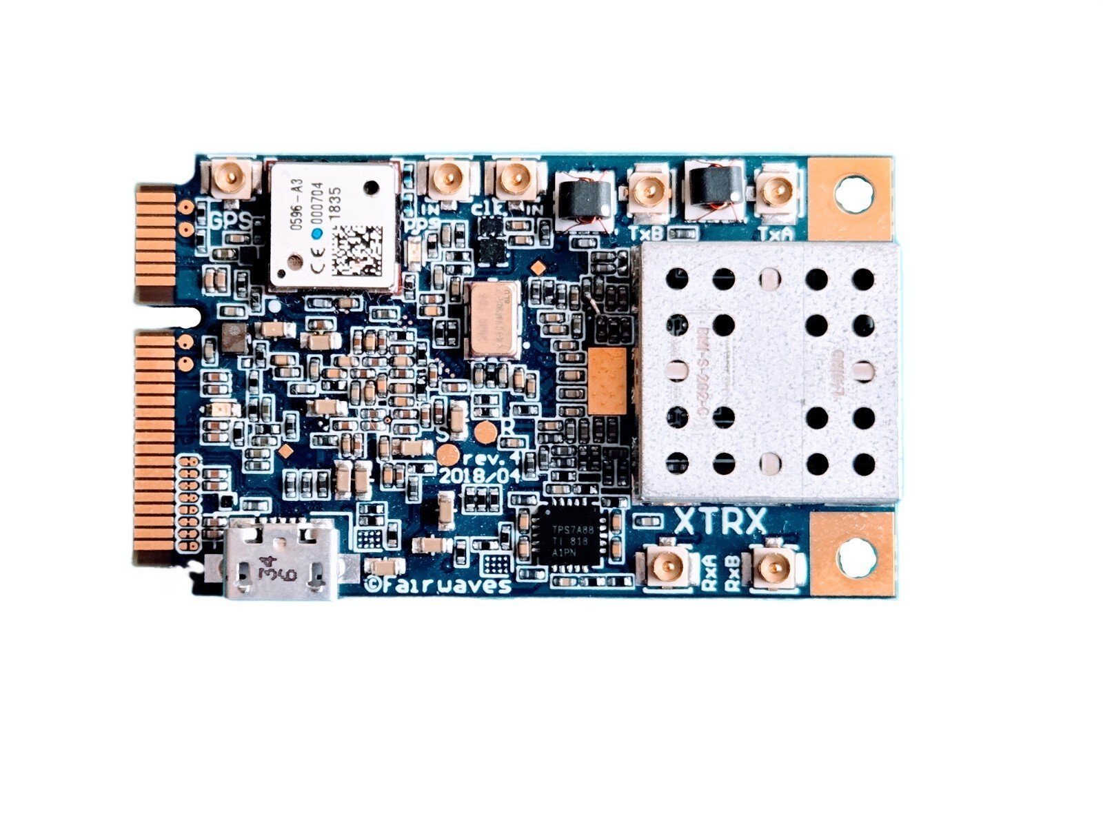 Original XTRX rev 4 Embedded SDR(Software Defined Radio) 30MHz - 3.8GHz 2x2 MIMO