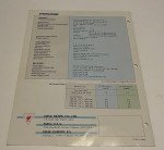 Vintage YAESU FT-415 / 815 Handheld FM Transceivers 4-Page Sales Flyer
