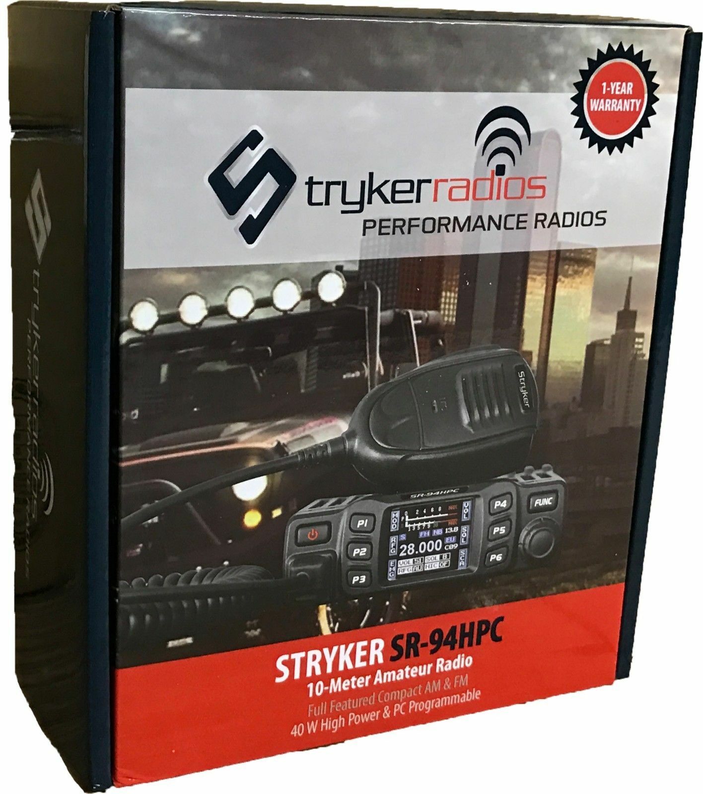 Stryker SR-94HPC Compact 45w Ham Transceiver