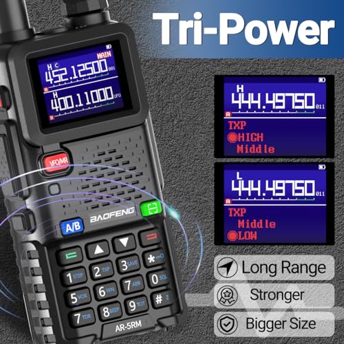 BAOFENG AR-5RM Handheld Ham Radio UV5R Upgrade