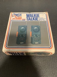 NOS Vintage Concept 2000 Walkie Talkie Portable Transceivers Morse Code  M #602