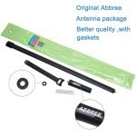 ABBREE SMA-Female Ham Radio Antenna VHF/UHF 18.8-inch 144/430MHz High Gain Foldable CS Tactical Antenna for Baofeng UV-5R BF-F8HP 5RM K5PLUS UV-21R AR-152 Quansheng K6 UVK5(8) Radio Accessories