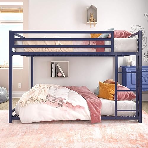 Blue Metal Full/Full Bunk Bed by DHP