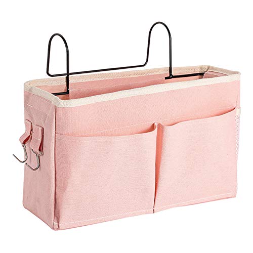 Pink Bunk Bed Storage Organizer