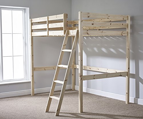 Celeste High Sleeper Loft Bunk Bed - 4ft Double