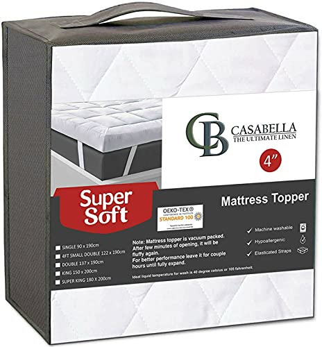 Super Soft Casabella Double Mattress Topper