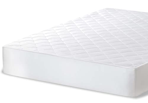 Quilted Microfibre Double Mattress Protector - Hotel Quality