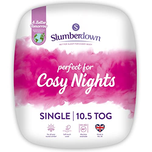 Single Bed 10.5 Tog Duvet for All Year