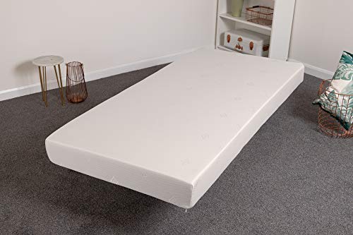Small Single Memory Foam Mattress with Removable Cover