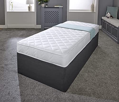 Cooltouch Essentials Single Spring Mattress, White