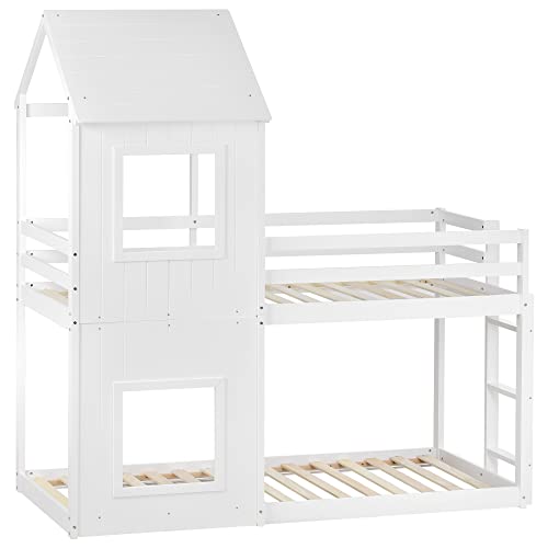 Treehouse Bunk Bed for Boys and Girls