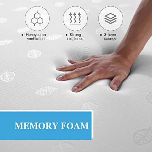 Memory Foam Double Mattress - Soft & Breathable