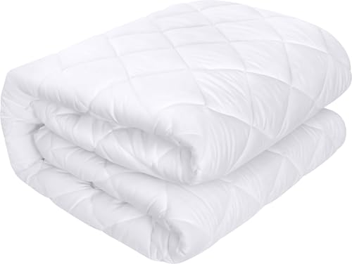 Quilted Fitted Mattress Pad for Bunk Beds