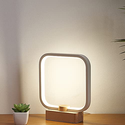 Dimmable LED Bedside Lamp with 3 Colors