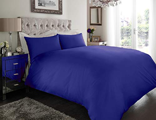 Royal Blue Crescent Pillowcase Set