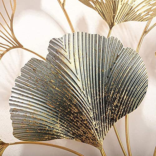 Ginkgo Tree Metal Wall Decor for Bedrooms