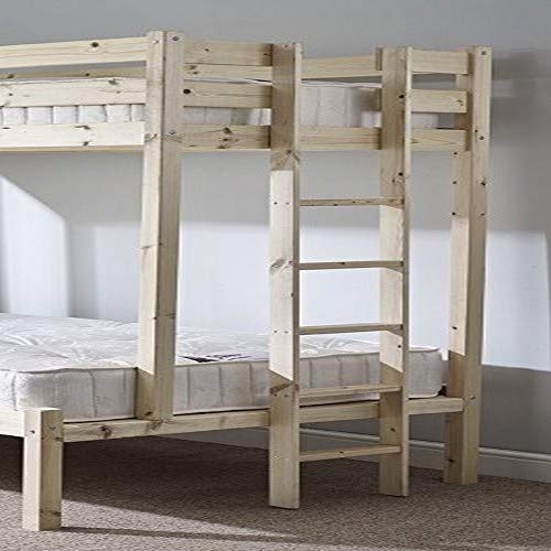 Triple bunk bed - double & single mattresses