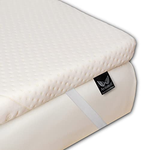AviiatoR® Memory Foam Double Bed Topper