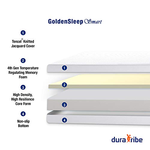 GoldenSleep Smart Orthopaedic Memory Foam Mattress (140x200cm)