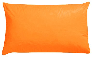 Orange Polycotton Pillowcase Set - Pack of 2