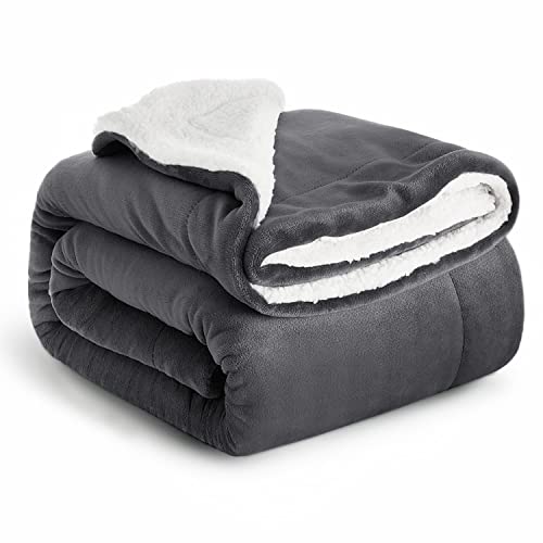 Soft Sherpa Fleece Blanket for Beds and Sofas