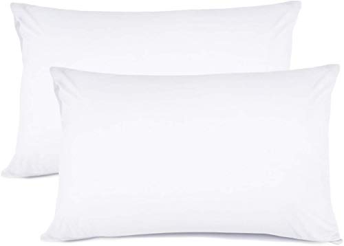 Egyptian Cotton Pillowcase Pair - 200 TC (White)