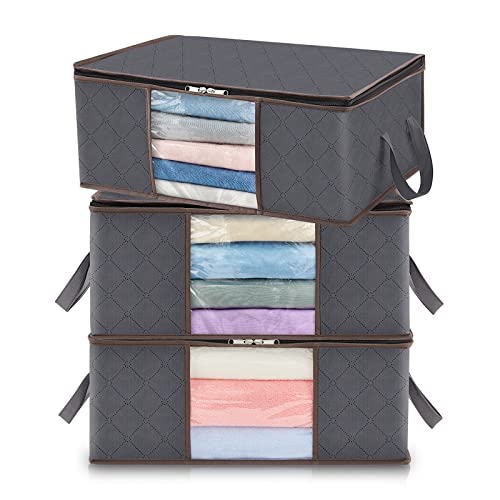 Underbed Clothes Storage Boxes with Lids