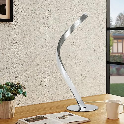 Spiral LED Bedside Table Lamp for Bedroom
