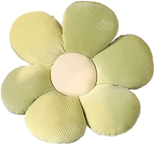 Green Flower Floor Pillow for Kids and Teens
