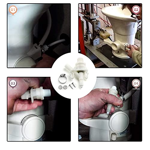 Marine Toilet Water Valve Replacement Kit
