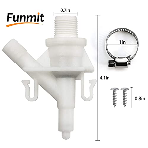 Marine Toilet Water Valve Replacement Kit