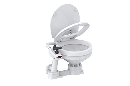 SEAFLO Manually Operated Marine Toilet Boating Head