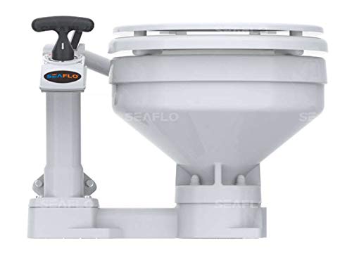SEAFLO Manually Operated Marine Toilet Head