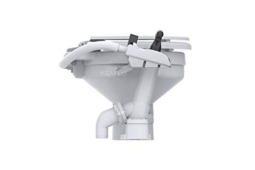 SEAFLO Manually Operated Marine Toilet Boating Head