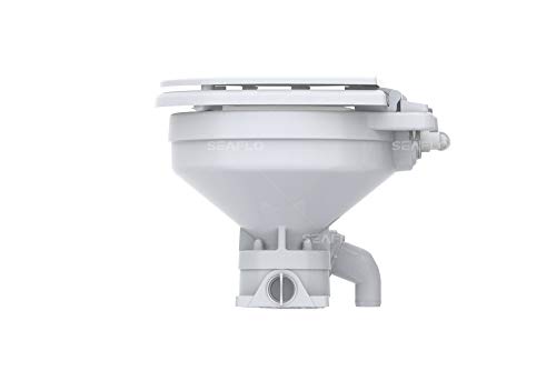SEAFLO Manually Operated Marine Toilet Boating Head