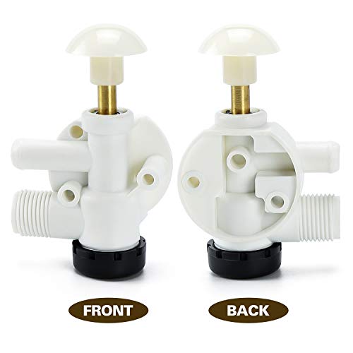 Funmit RV Water Valve Kit for Sealand Toilets