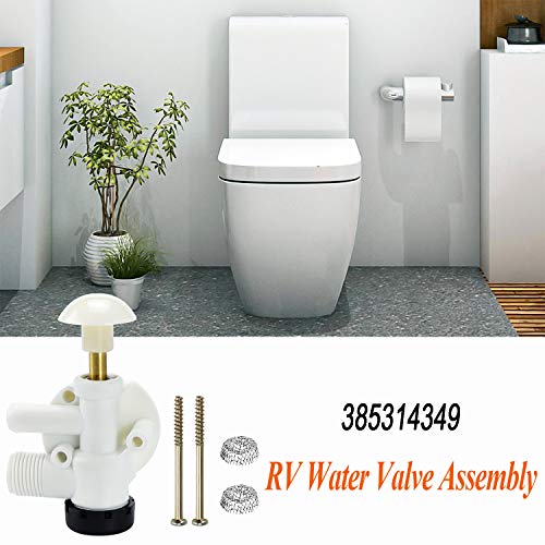 Funmit RV Water Valve Kit for Sealand Toilets