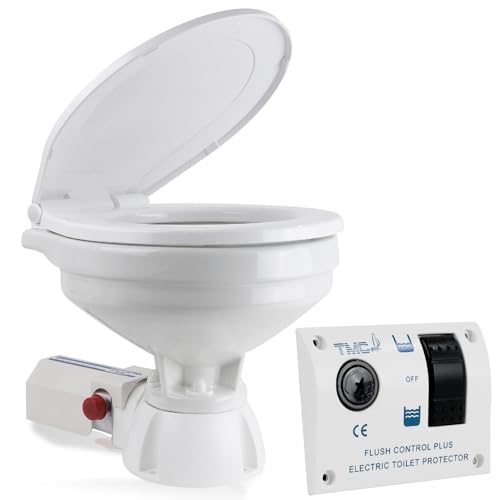 Electric Marine RV/Boat Toilet - TMC Compact Macerator