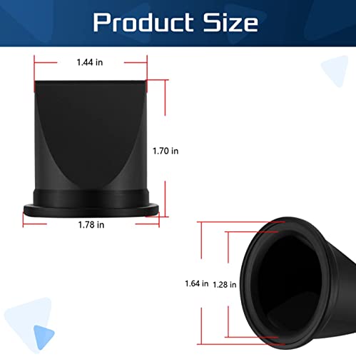 1-1/2" Black Duckbill Valve Kit - 4 Pack