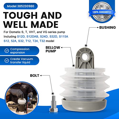 Marine Toilet Dometic Pump Kit & Parts