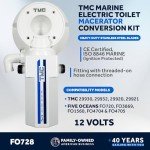 Electric Marine Toilet Macerator Conversion Kit - FO728