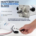 Electric Marine Toilet Macerator Conversion Kit - FO728