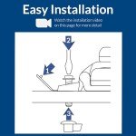 White Enameled Wood Marine Toilet Seat