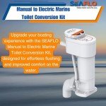 SEAFLO Manual to Electric Marine Toilet Conversion Kit