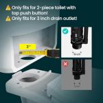 Dual Flush Valve Kit for Marine Toilets