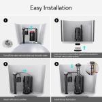 Dual Flush Valve Kit for Marine Toilets